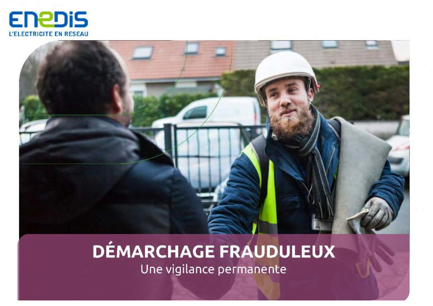 Attention démarchages frauduleux au nom d’Enedis !