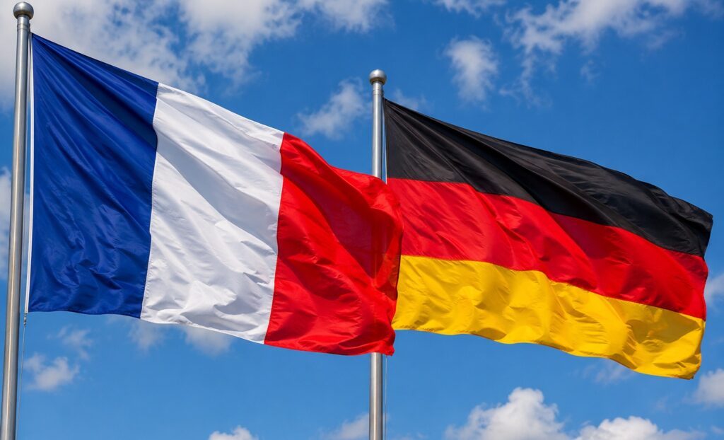 Drapeaux Franco-Allemand