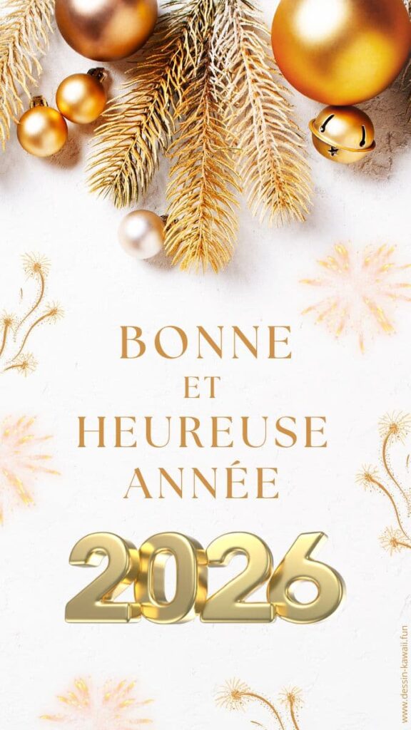 Bonne année 2026 !