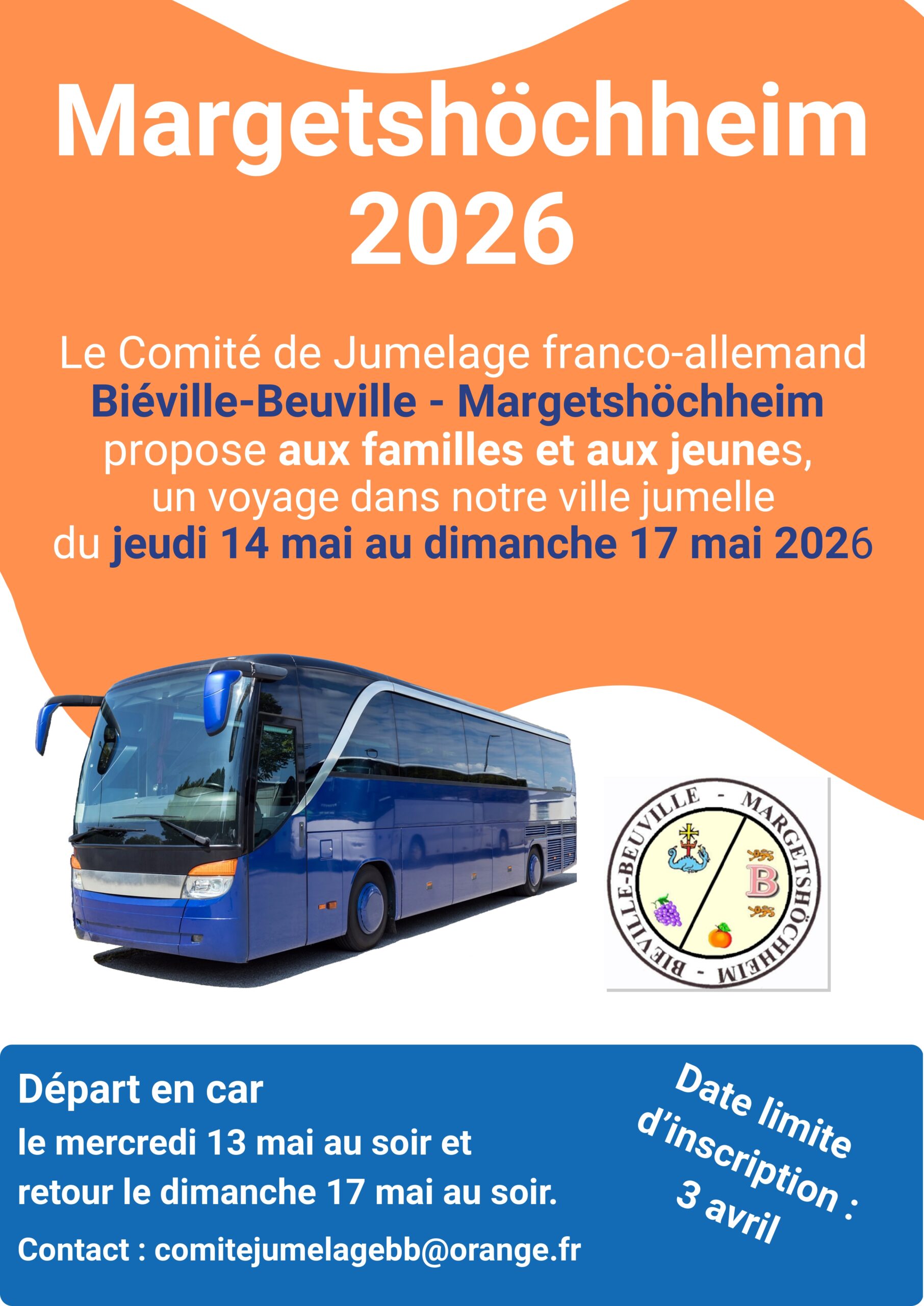 Voyage Comité de jumelage Biéville-Beuville