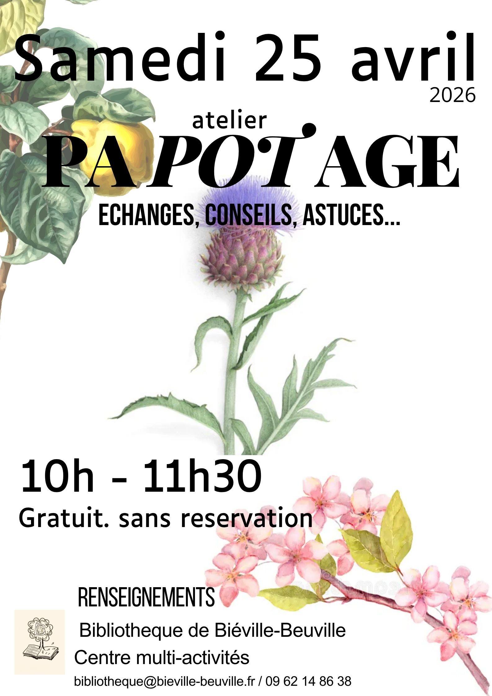 ateliers papotage