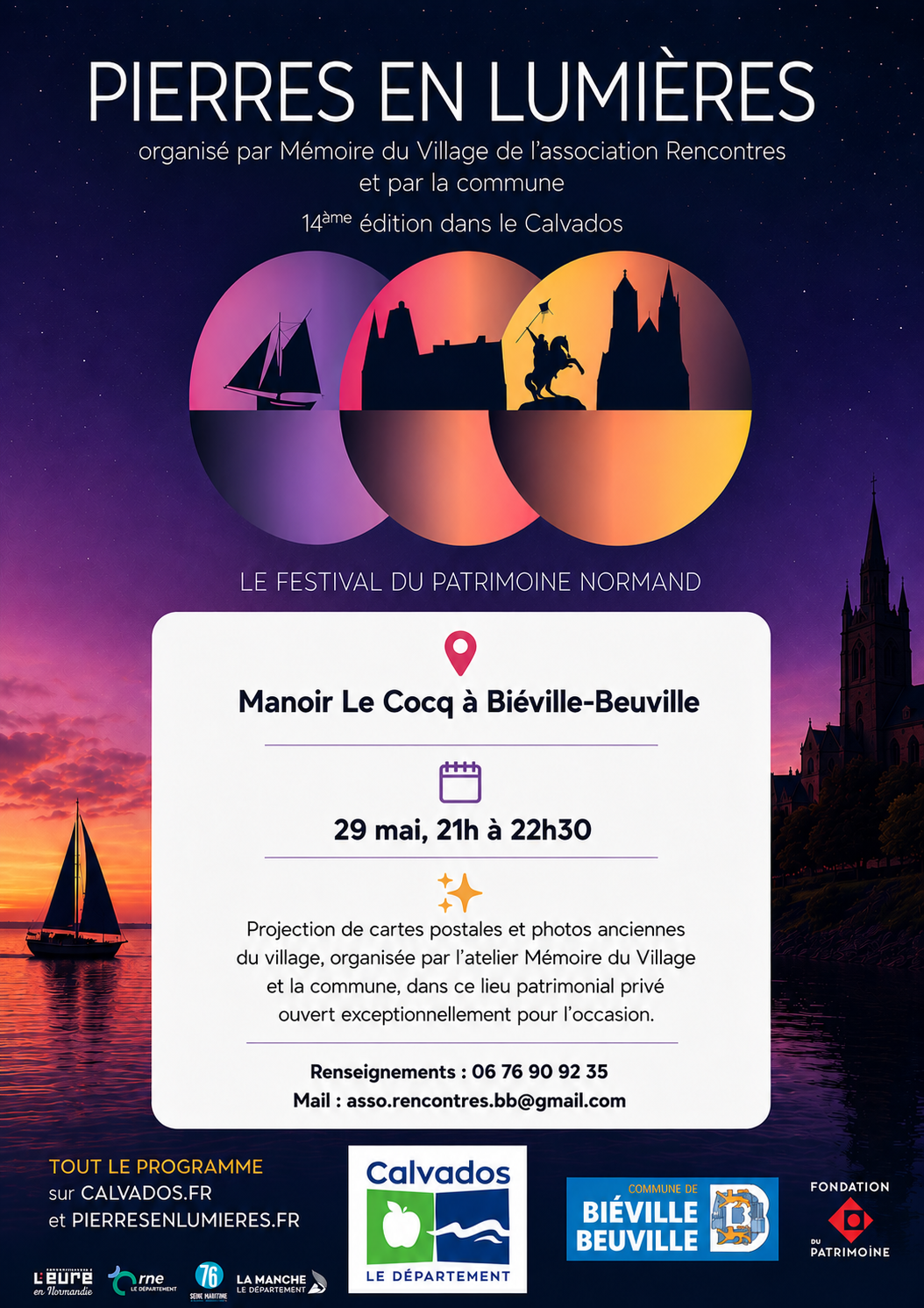 Pierres en lumières Biéville-Beuville