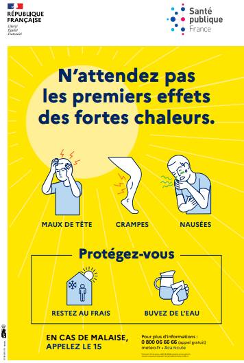 Affiche canicule n°2