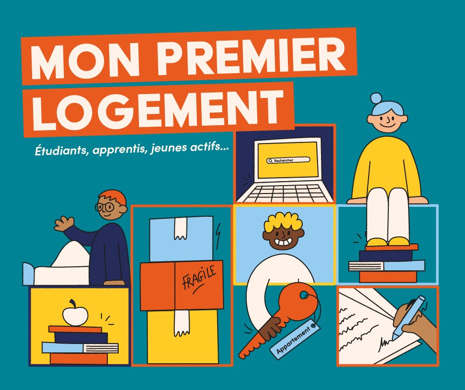 Affiche mon premier logement CLM