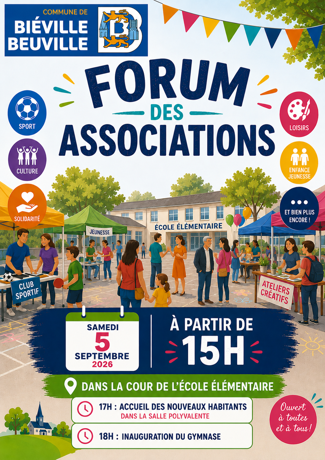 Affiche forum des associations 2026