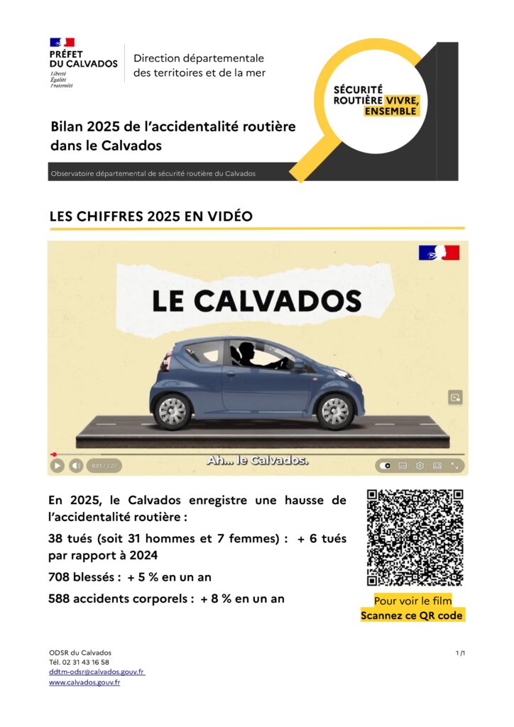 Flyer Accidentalité 2025