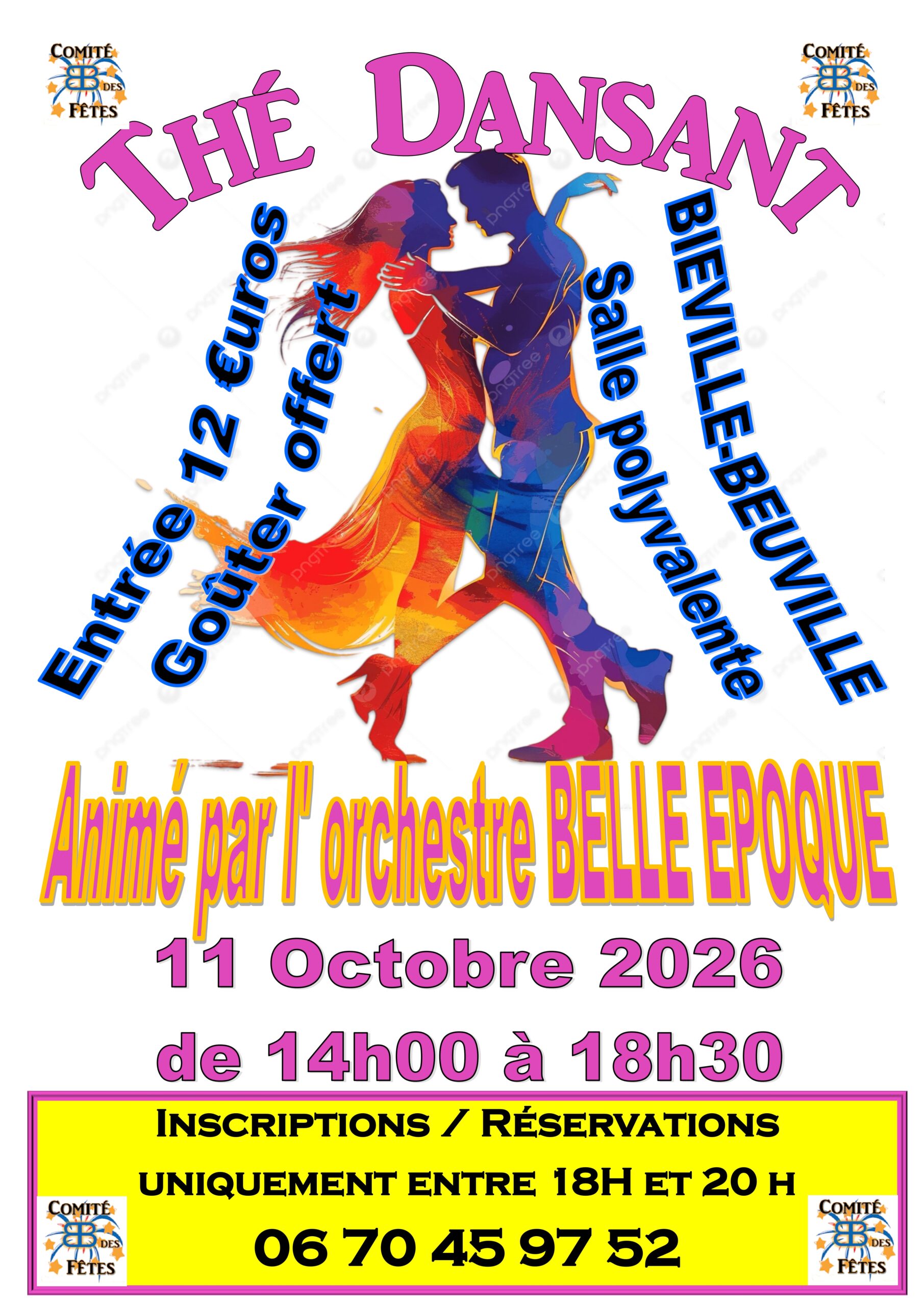 Thé dansant Comité des Fêtes